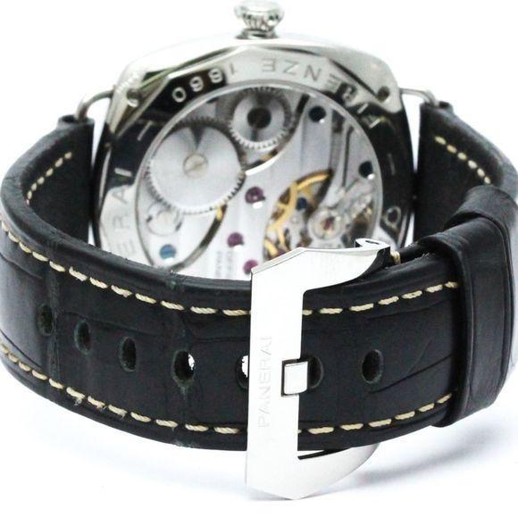 Polished PANERAI Radiomir Black Seal Steel Hand-Winding Watch PAM00183 BF566803 - Picture 5 of 9